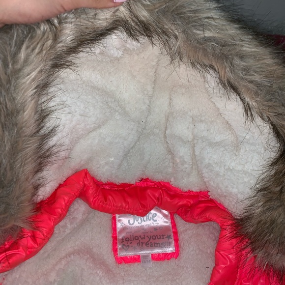 Pink winter jacket - Picture 3 of 7